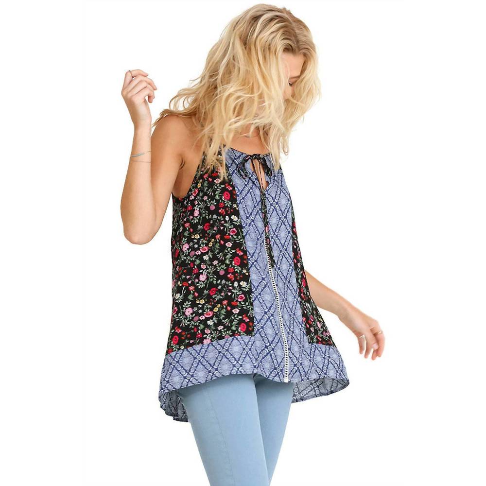 NEW UMGEE bohemian halter neck top in black - Picture 4 of 4